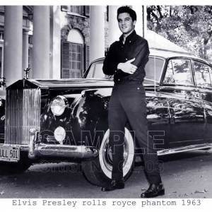 Evis Prtesley Rolls Royce phantom