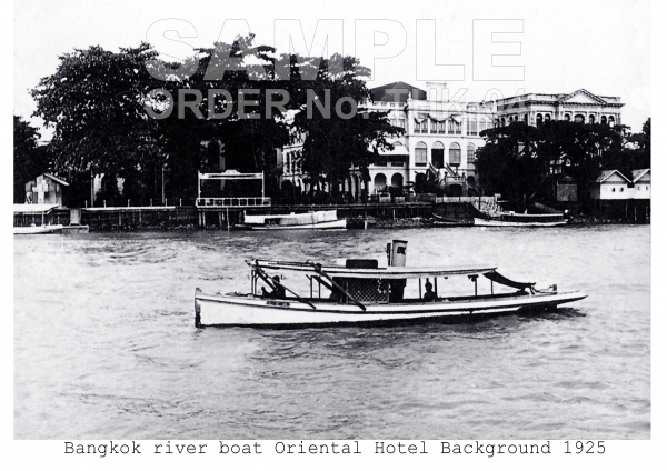 Bangkok river boat