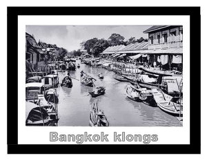 Bangkok Klongs Chao phraya river