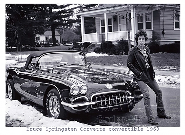 Bruce Springsten Corvette