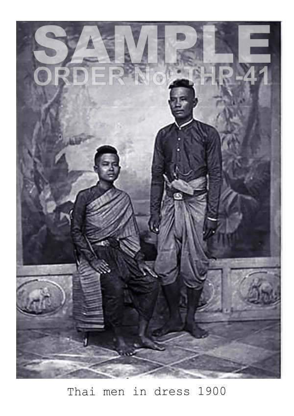 Thailand people 1900