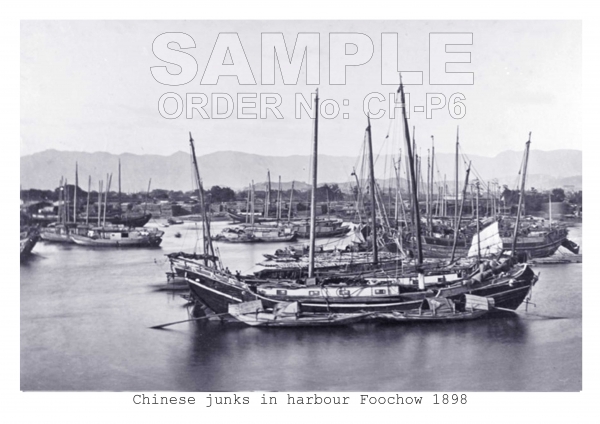 Foochow, Harbor, Chinese, junk