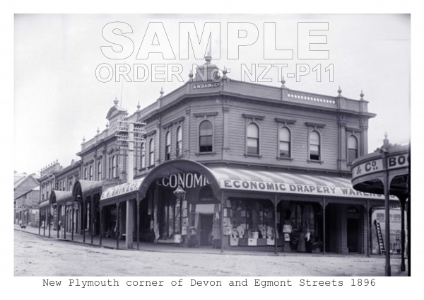 Devon and Egmont Streets, New Plymouth