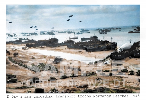 WW2 Normandy Beach