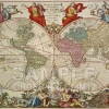 World antique vintage maps