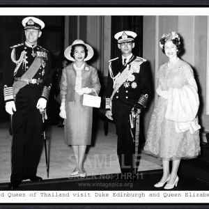 King and Queen of Thailand visit Duke Edinburgh and Queen Elizabeth